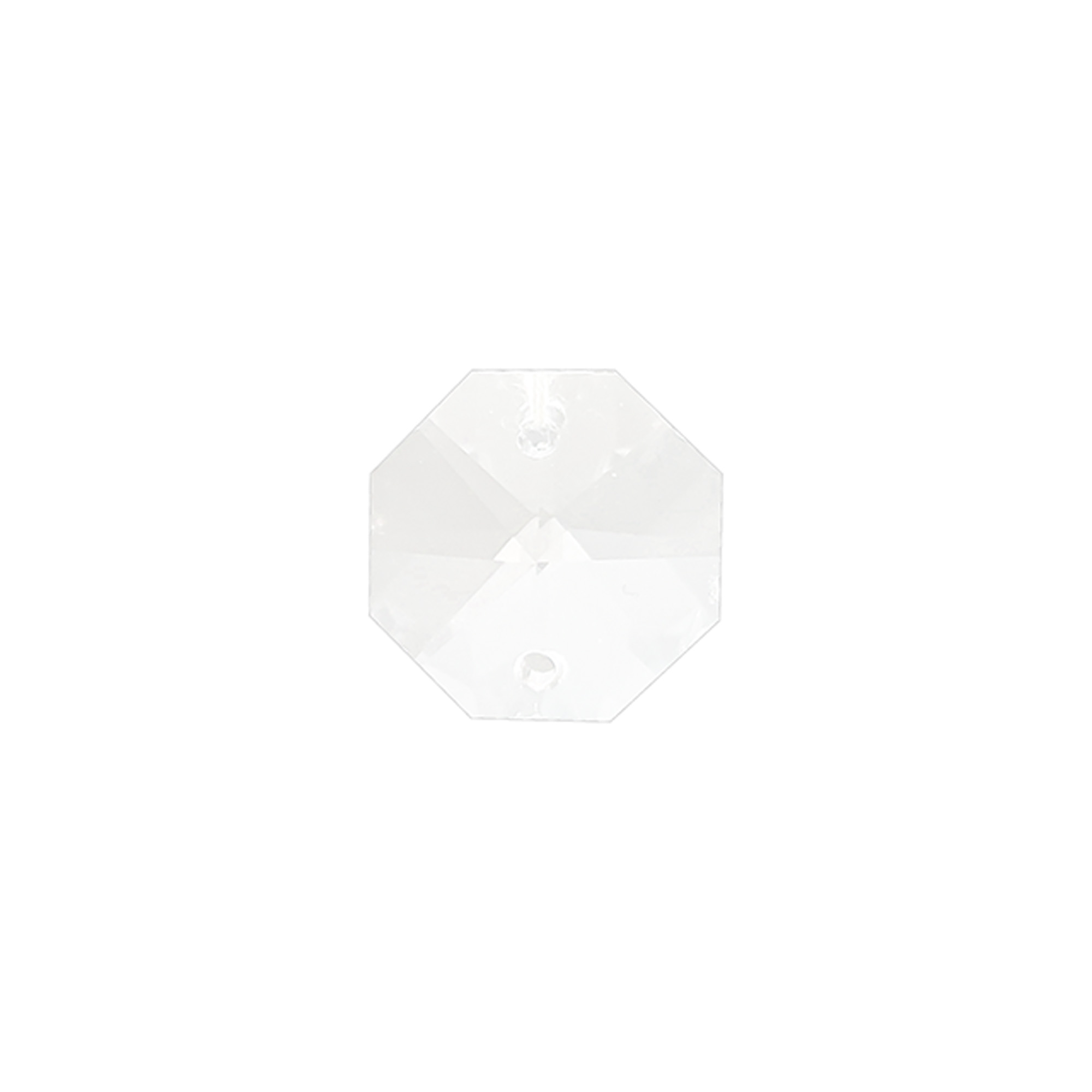 C50016  Crystal Octagon Without Ring 16mm
